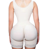 Fajas Body Shaper for Women – Firm Tummy Control Shapewear with Adjustable Straps, Waist Slimmer & Butt Lifter Bodysuit
